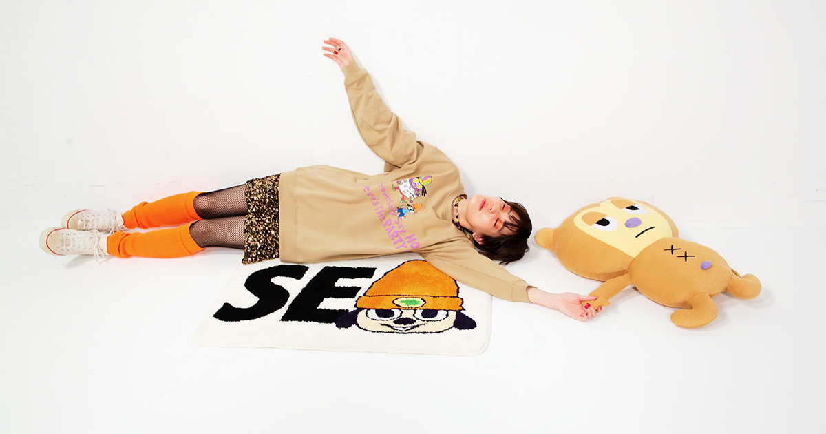 パラッパラッパー』とWIND AND SEAのコラボレーションアイテム第2弾