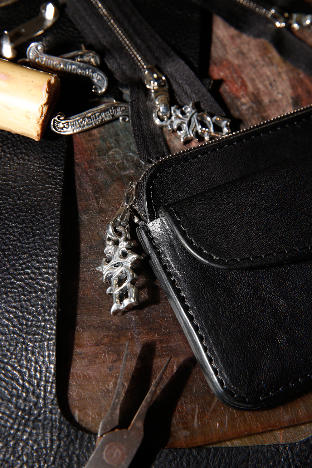 Bill Wall Leather Vintage Works ビルウォールレザ - コインケース ...