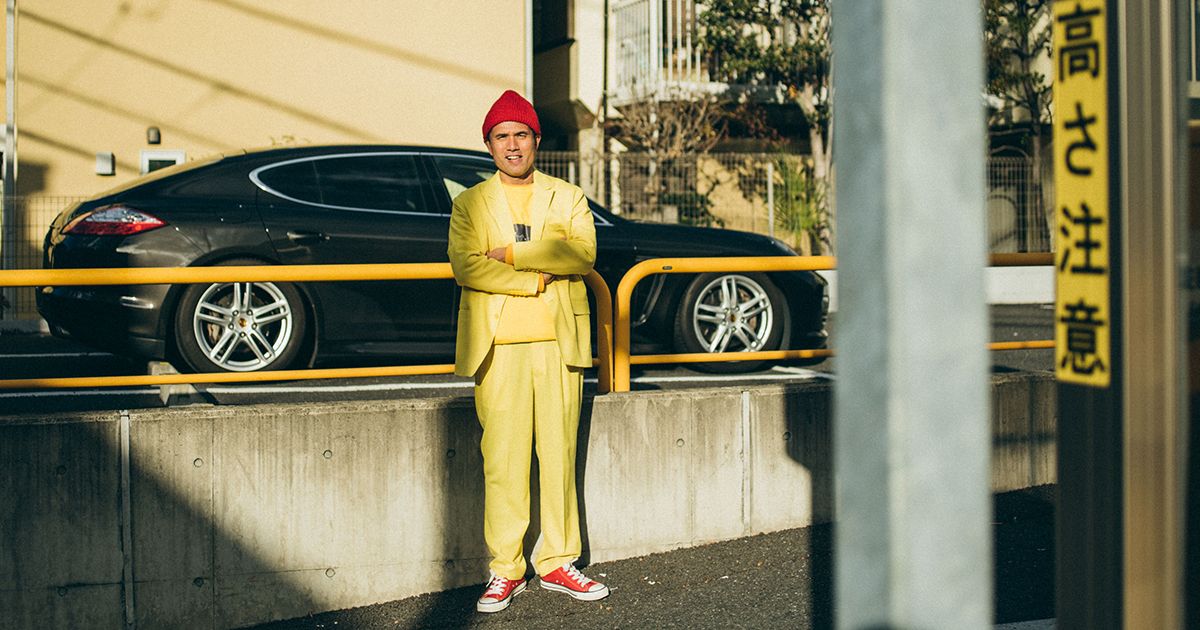 SANSE SANSE お父さんジャケット レッド L サンセサンセ 梶雄太 SANSE SANSE | st company takasaki