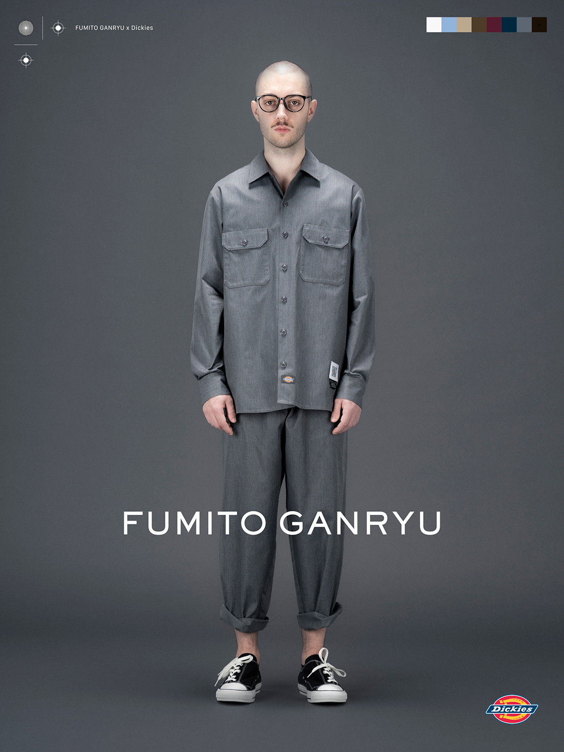 FUMITO GANRYU × Dickiesが発売開始