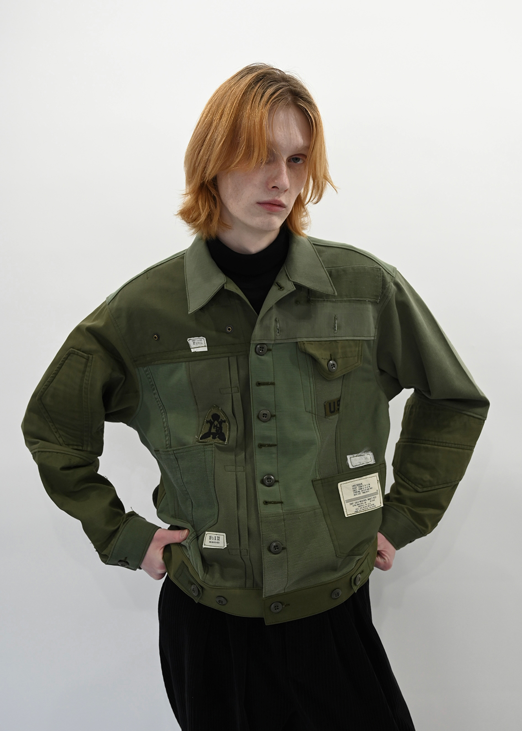 miyagi hidetaka military jacket - ミリタリージャケット