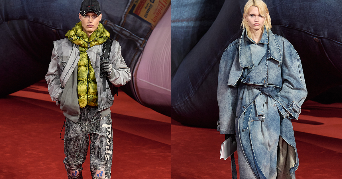 DIESELの2022年秋冬コレクションが公開