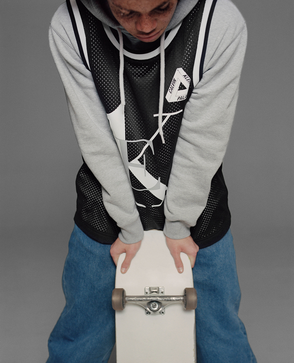 Palace Skateboards × Calvin Klein hoodie