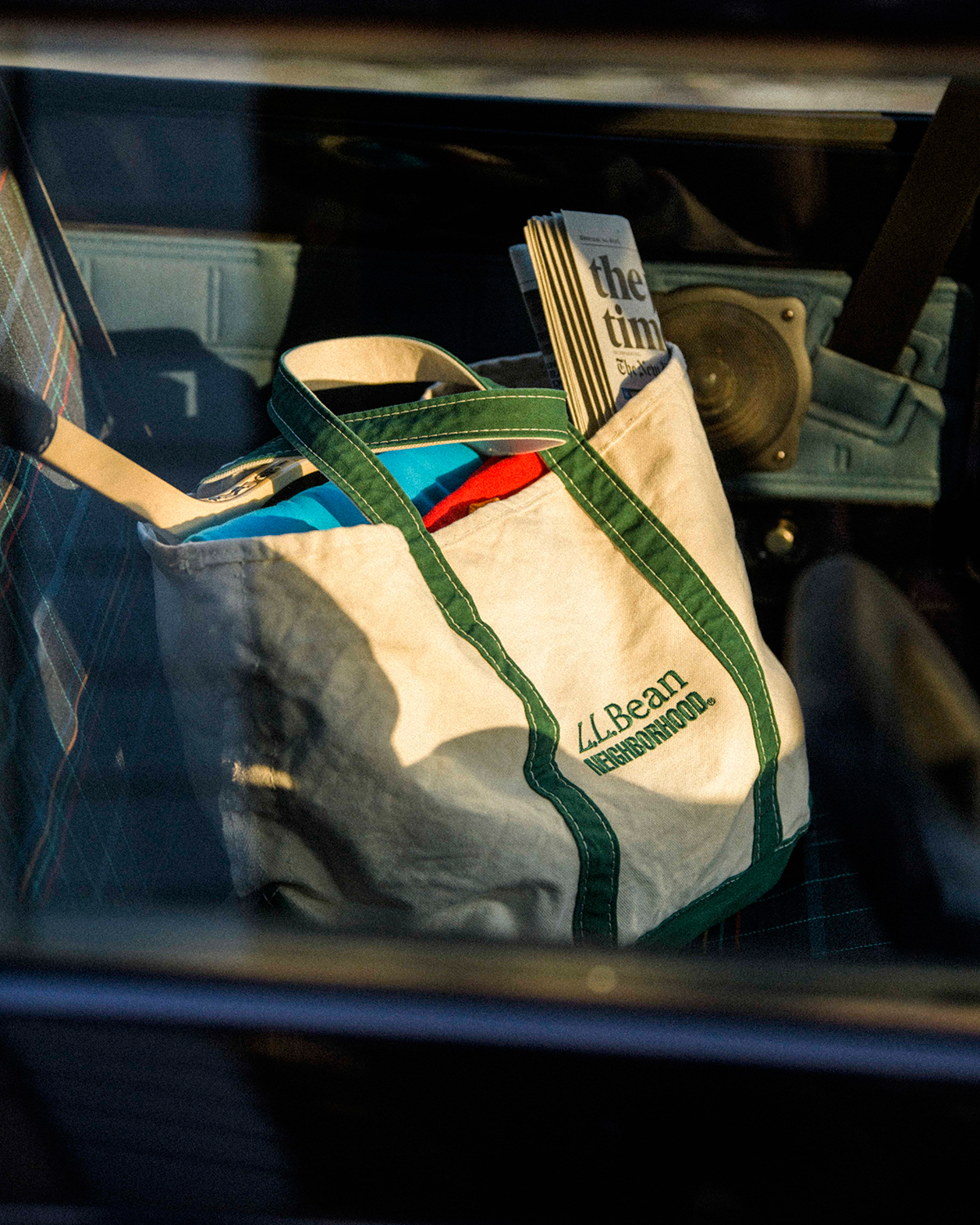 L.L.BEAN X WDS BOAT AND TOTE MEDIUM-