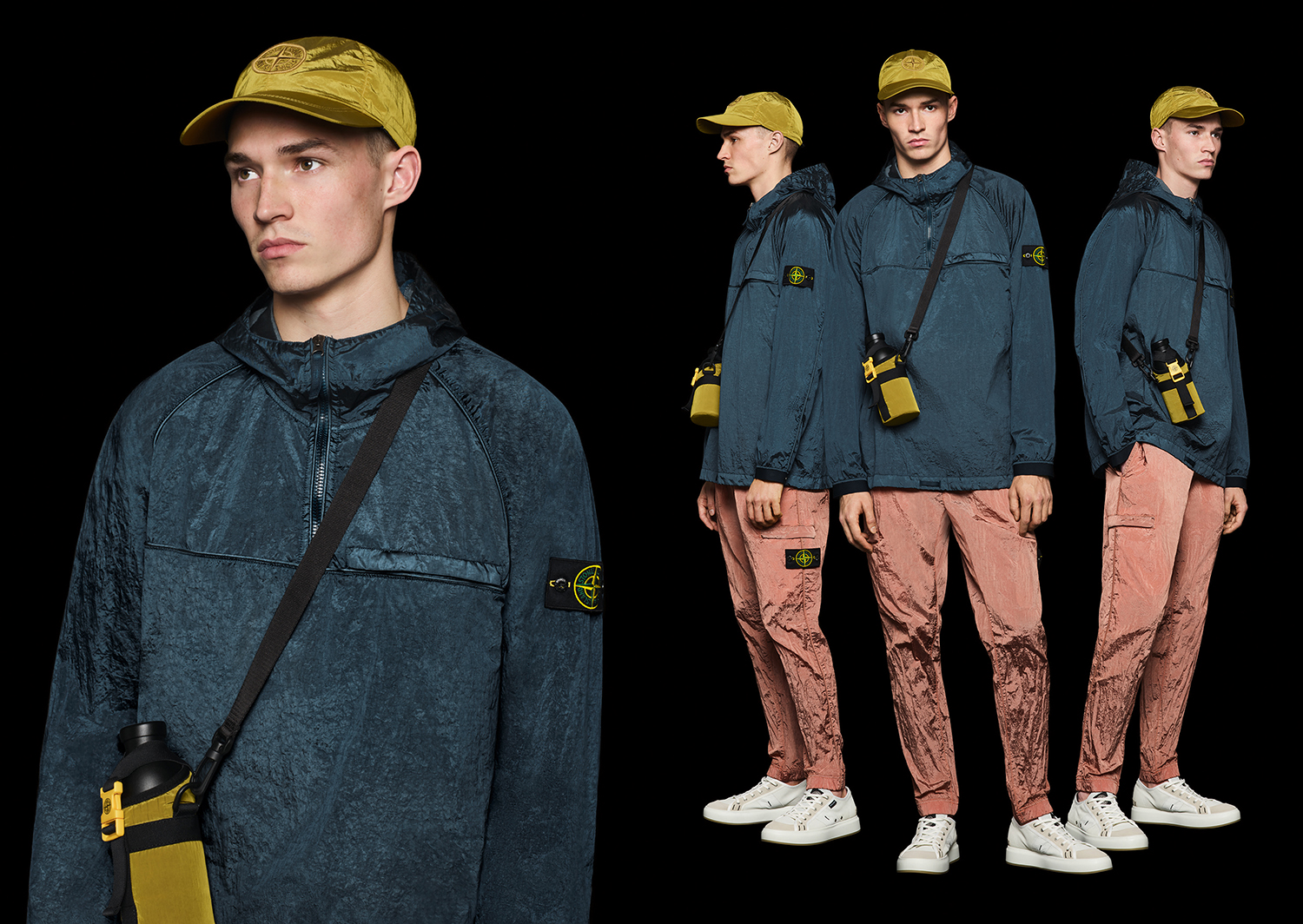 STONE ISLANDを象徴するナイロンメタル生地がサスティナブルに進化