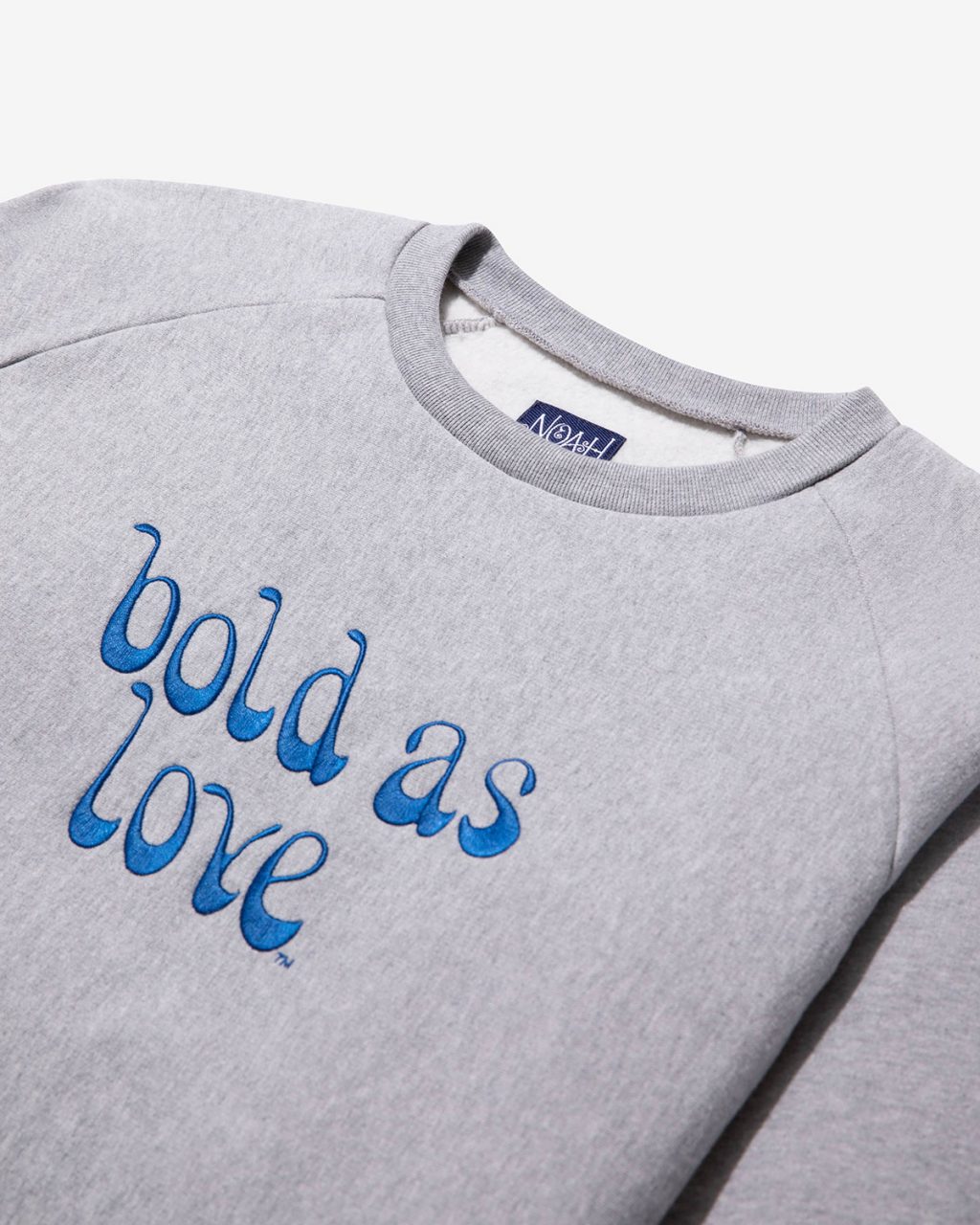 Noah Jimi Hendrix “Bold as Love.” Crew Sweater Men's size XL in Heathered  Grey