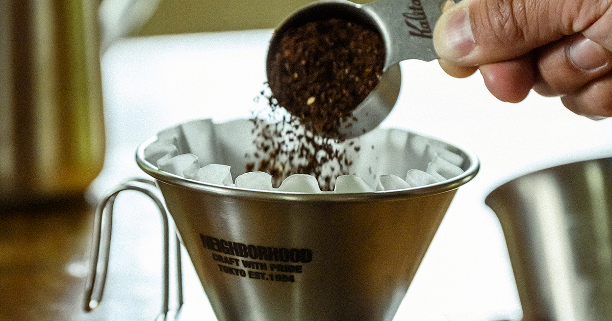 日本で唯一のコーヒー器具メーカーとNEIGHBORHOODがコラボレーション