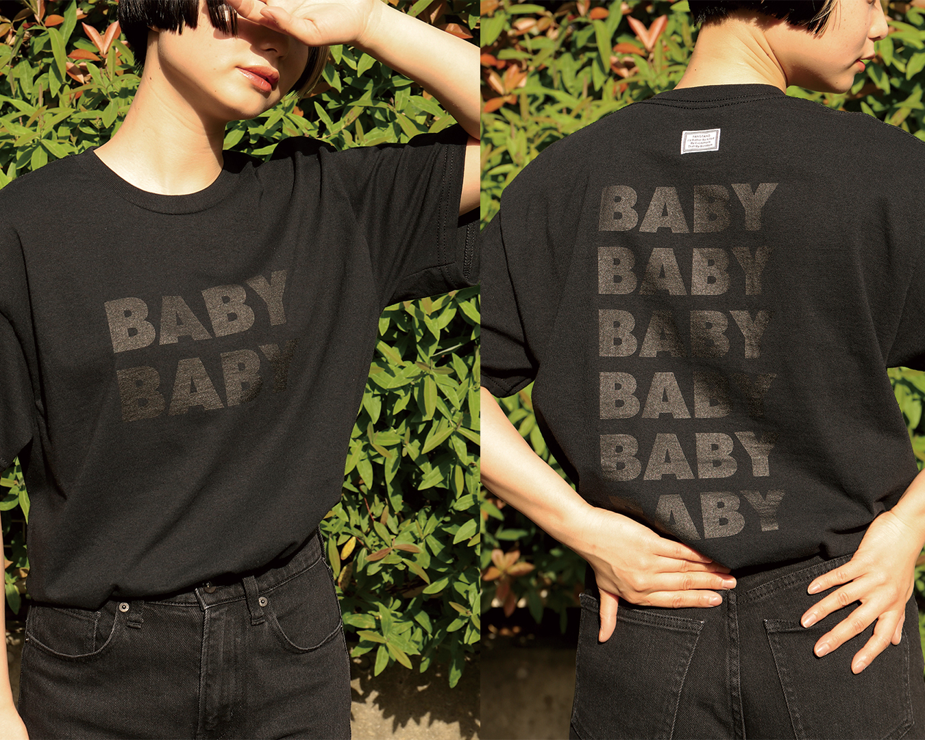 銀杏BOYZ × TANGTANGの『BABY BABY Tシャツ』が6年ぶりに復刻
