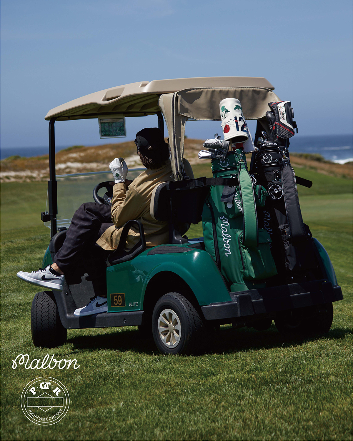 吉田カバンの新レーベル・POTRとMalbon Golfによるカプセルコレクション