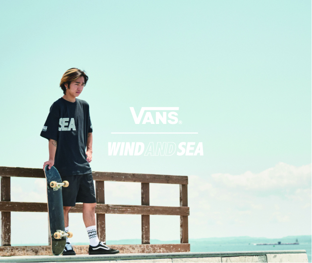 WIND AND SEA × VANSのコラボレーションシューズが6月10日より順次発売