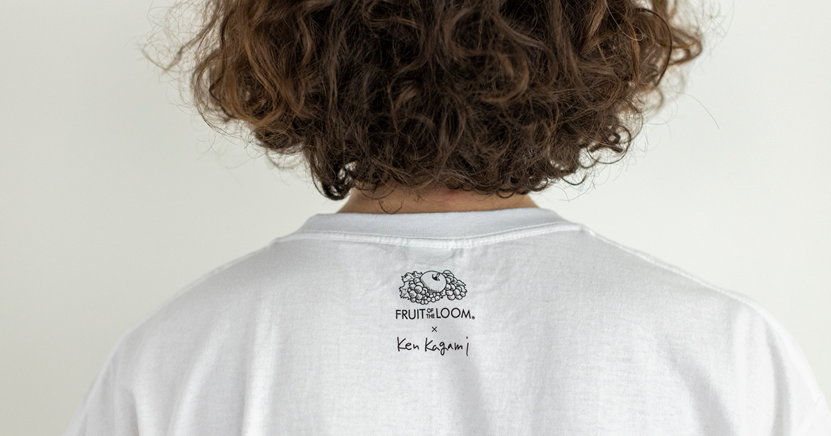FRUIT OF THE LOOM × Ken KagamiのコラボTシャツ