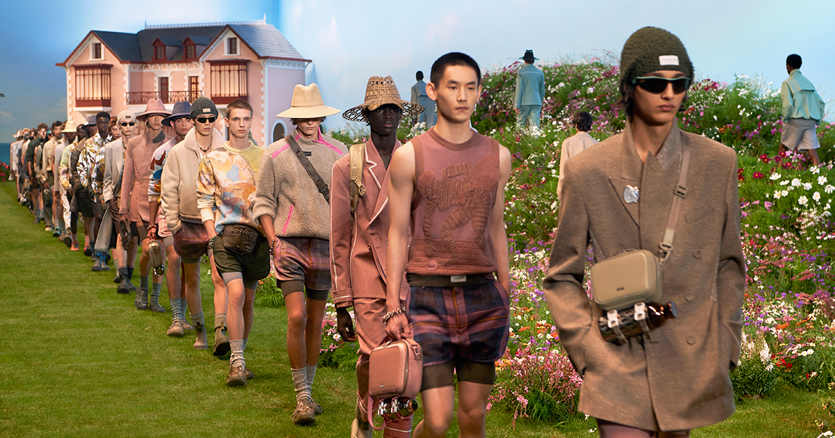 DIORのSUMMER 2023 MEN'S COLLECTIONが公開