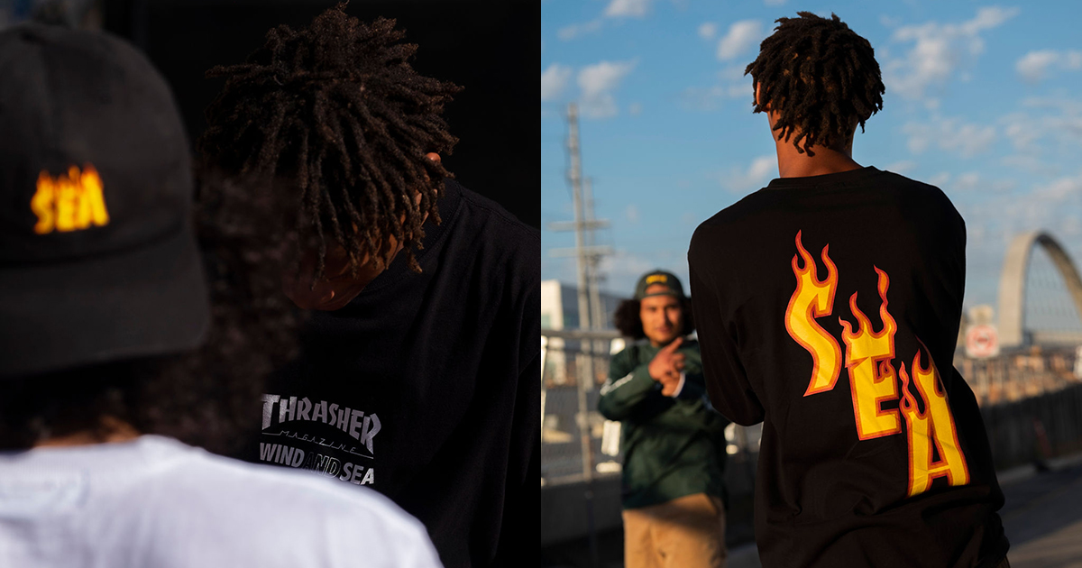 WIND AND SEA × THRASHERが7月2日にドロップ