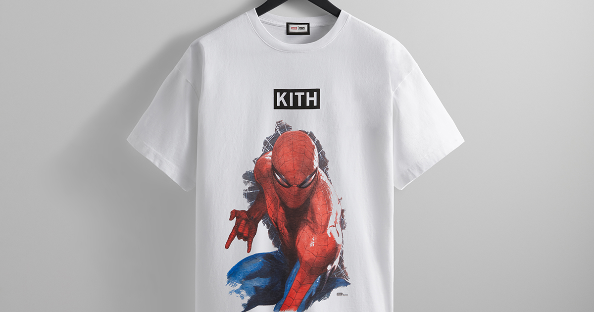 【新品／XL】KITH スパイダーマン Spiderman コラボ Tシャツ