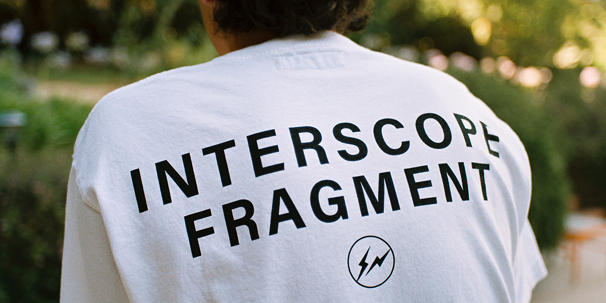 fragment design × Interscope Recordsが8月5日に発売