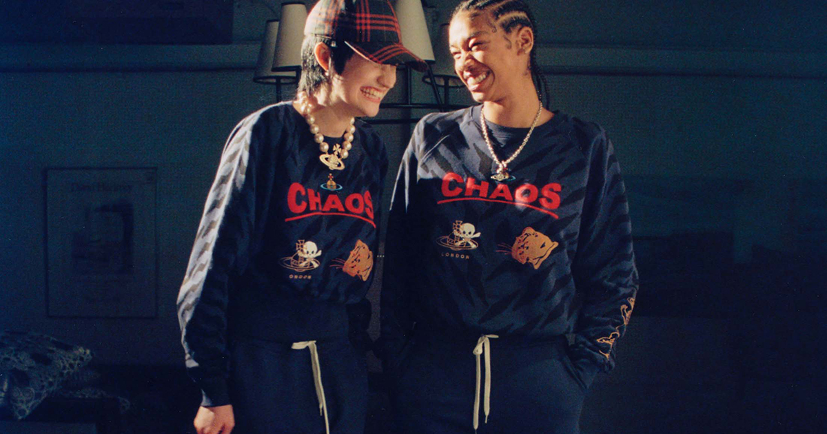 ヴィヴィアンウエストウッド　カオス　刺繍　タイガー　スウェット　オーブ　サティア ヴィヴィアンウエストウッドカオス刺繍タイガースウェットオーブ