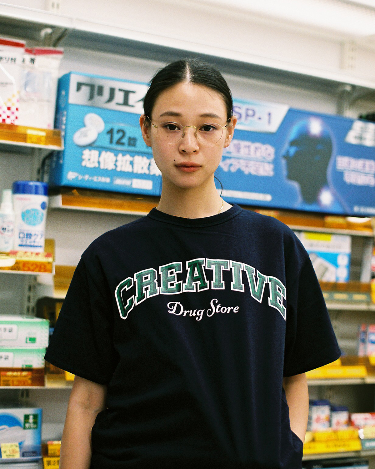 creative drug store diaspora リバーシブル tシャツ-