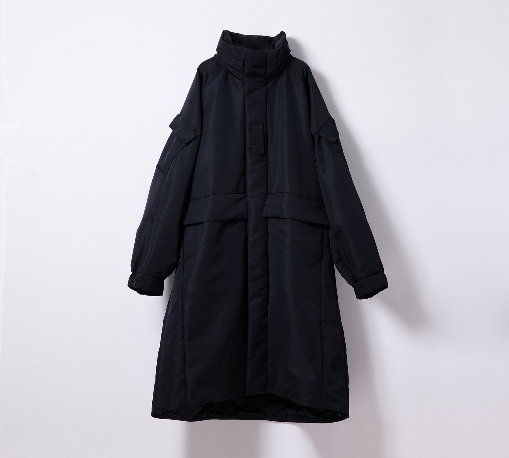 セット送料無料 【サイズ4】【美品】黒 HYKE × BIOTOP FIELD PARKA