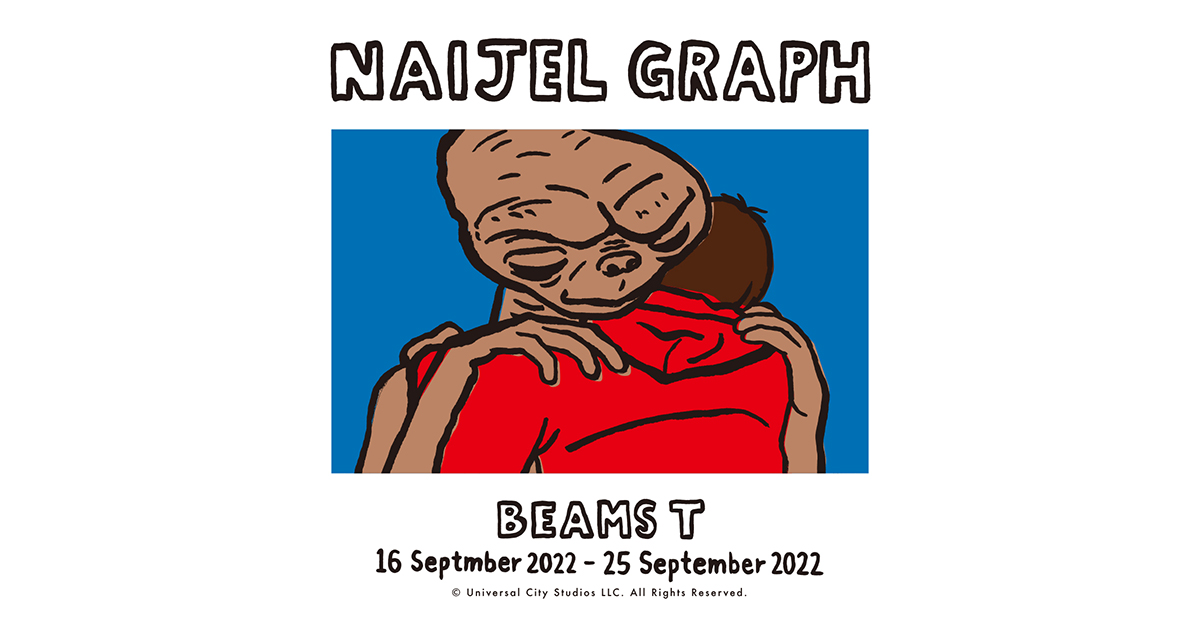 BEAMS×naijel graph E.T. シルクスクリーン直筆サイン BEAMS×naijel graph E.T. シルクスクリーン直筆サイン - メルカリ