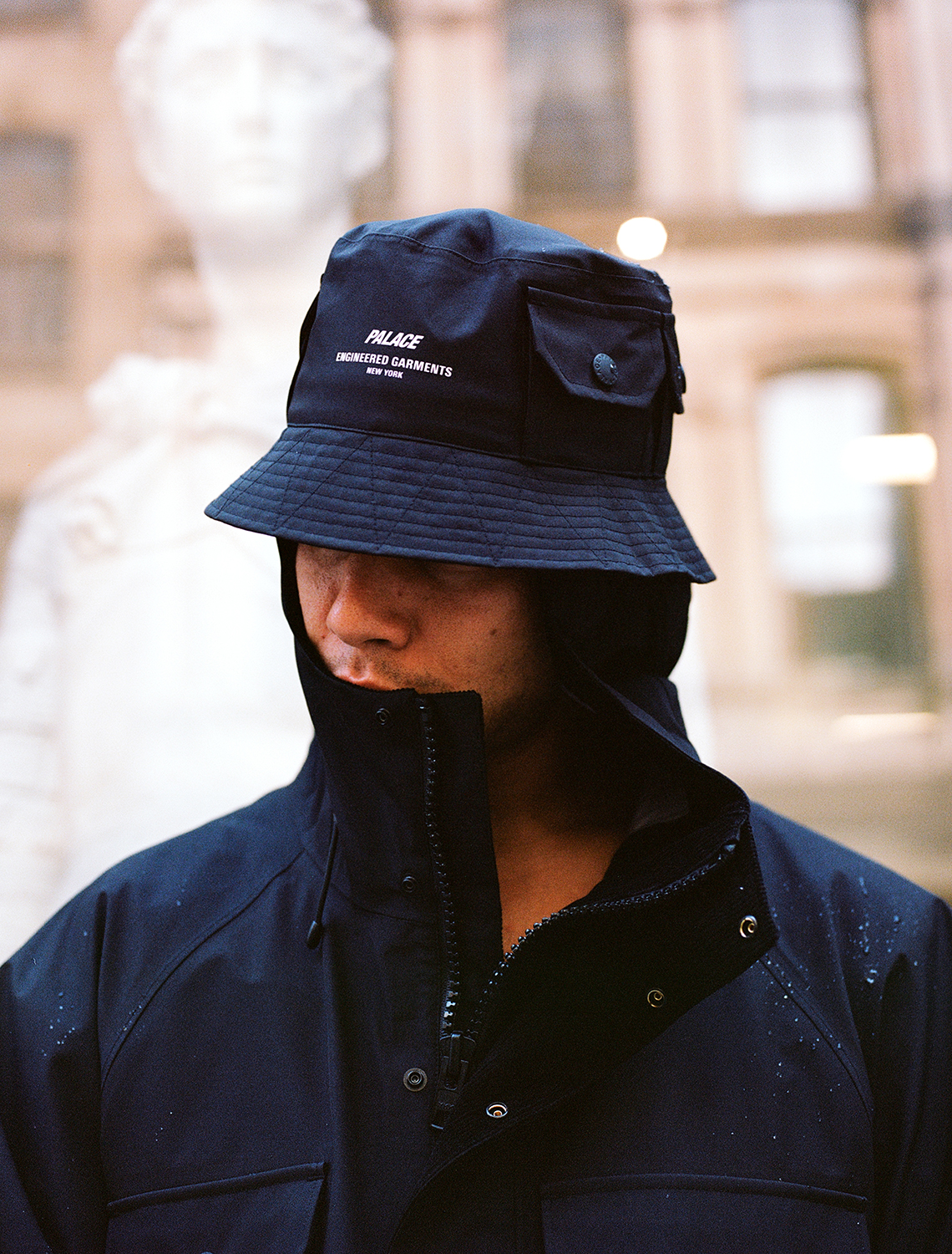 palace  × engineered garments パーカー