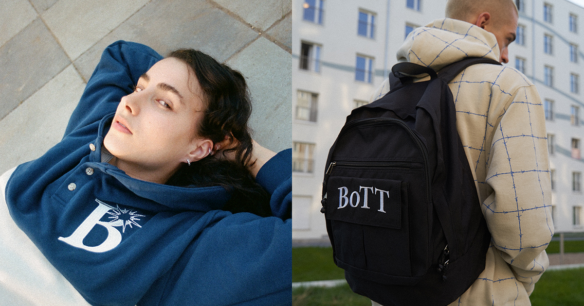 オシャレ 新品 BoTT ボット School Backpack リュック 黒 バック