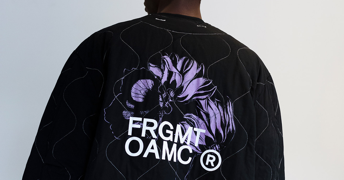 OAMC × fragment designの新作が9月29日に発売