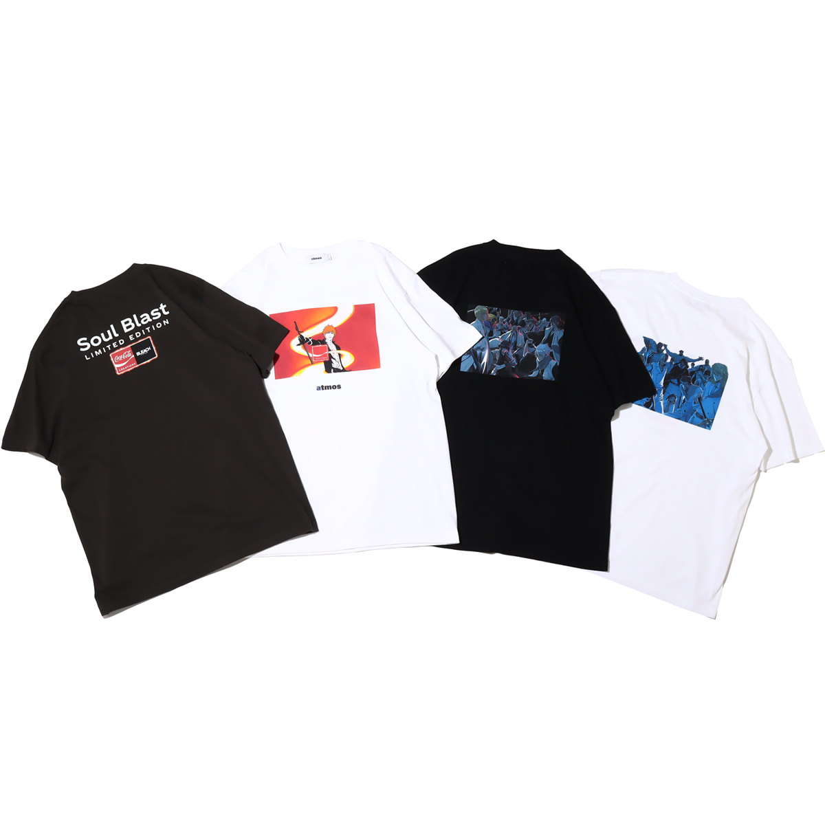 SALE／96%OFF】 BLEACH ATMOS Coca Cola 朽木ルキア Tシャツ L size