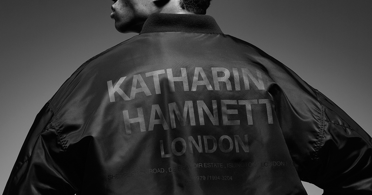 NEIGHBORHOODとKATHARINE HAMNETTがコラボレーション