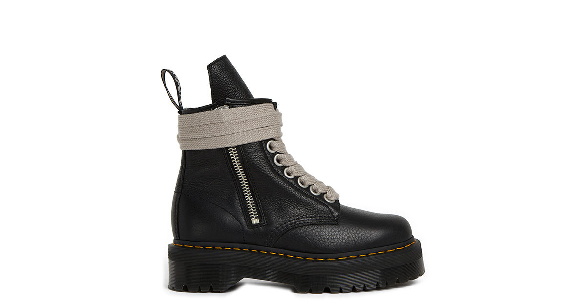 Dr.Martens × Rick Owensの新作ブーツが発売