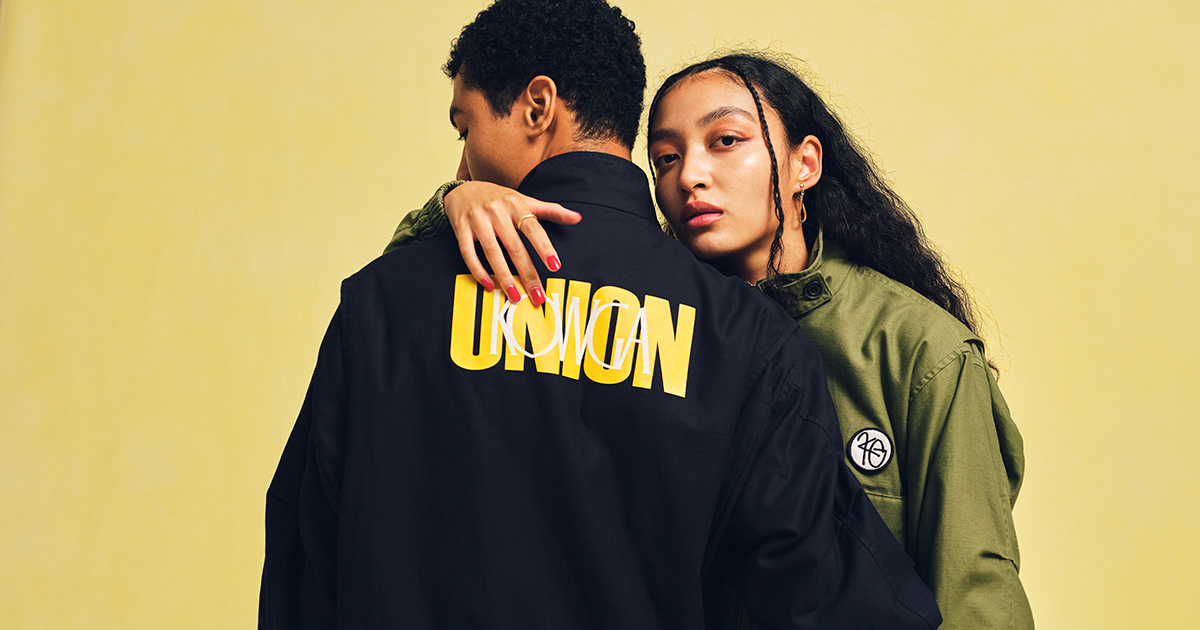 初のメンズサイズも登場。UNION × KOWGAが11月3日にリリース