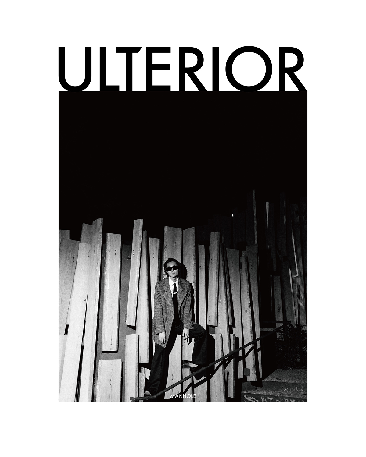 ULTERIOR for MANHOLEのツイードコート&ショーツ