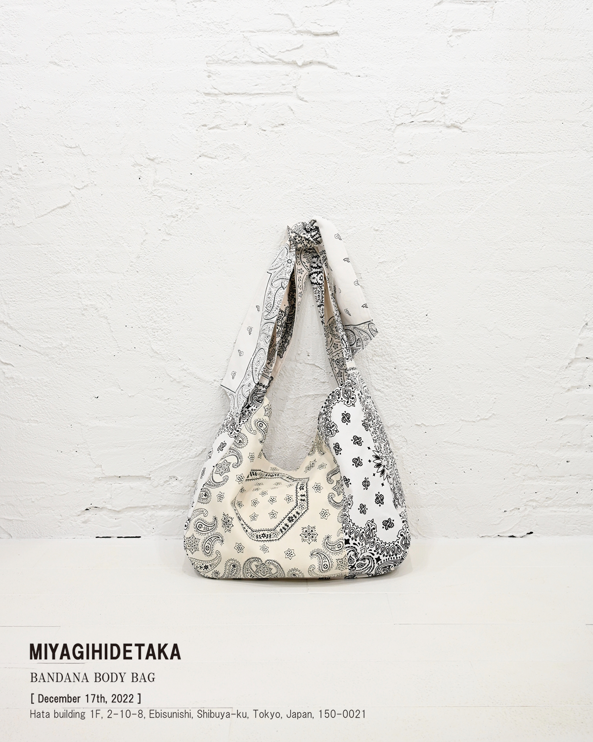 MIYAGIHIDETAKA BANDANA body bag バンダナ - ボディーバッグ