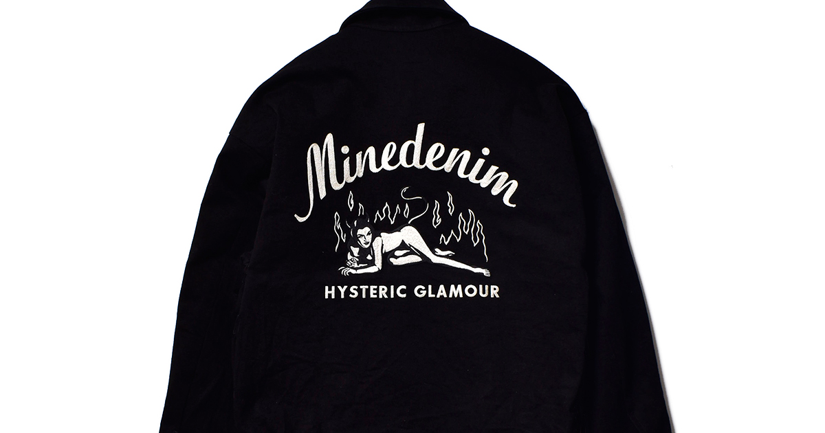 HYSTERIC GLAMOURとMINEDENIMのコラボレーションが6年ぶりに実現