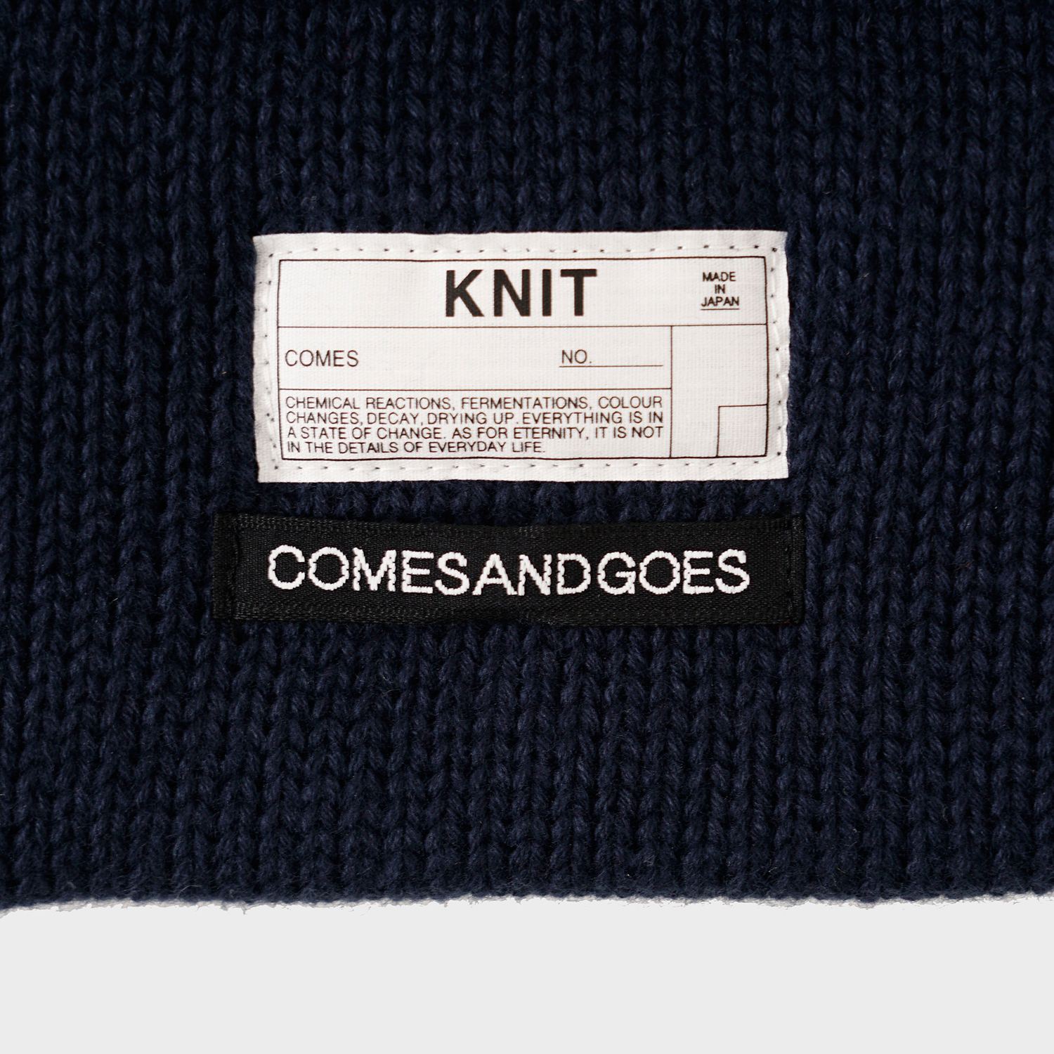 COMESANDGOES for 1LDKのニットキャップが1月2日にリリース