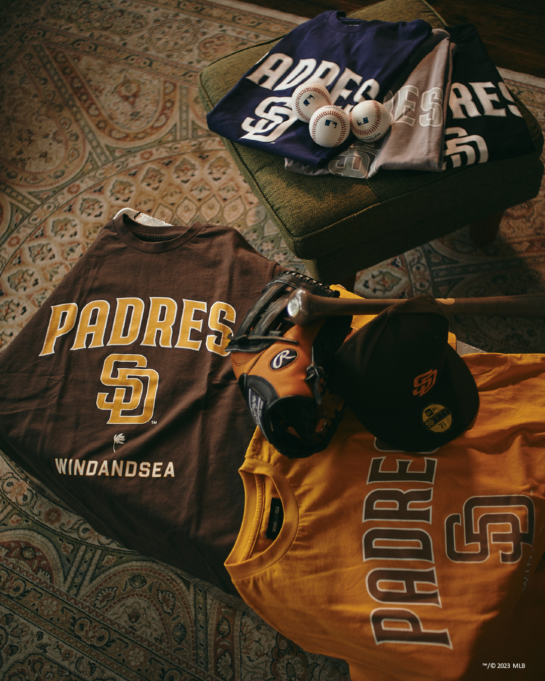 WIND AND SEA × San Diego Padresの第2弾