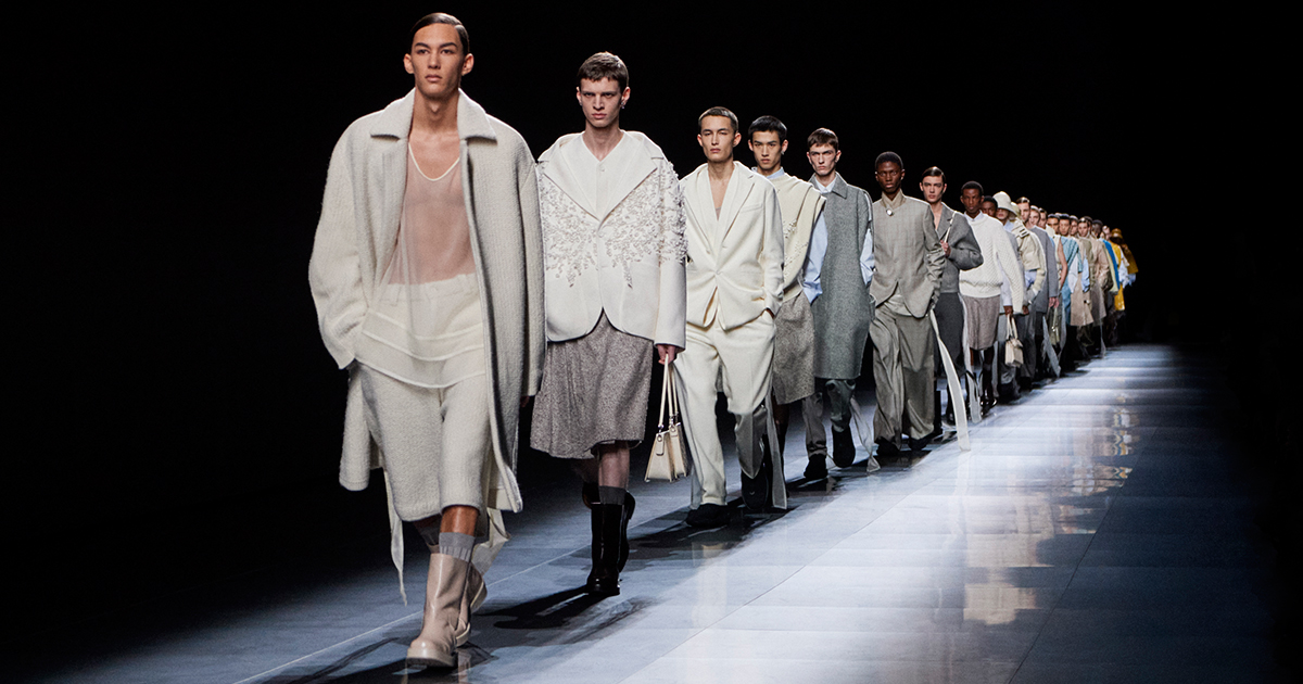 DIORのWINTER 2023 MEN'S COLLECTIONが公開