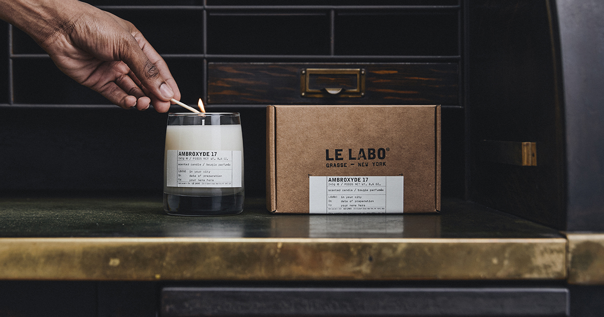 世界的に有名な EDITION×LE LABO アロマキャンドル キャンドル