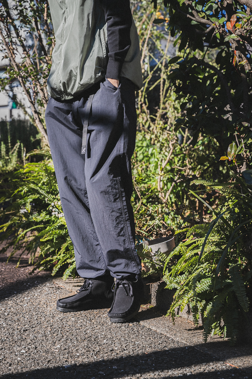 LOWERCASE / GRAMICCI NYLON TRACK PANTS-