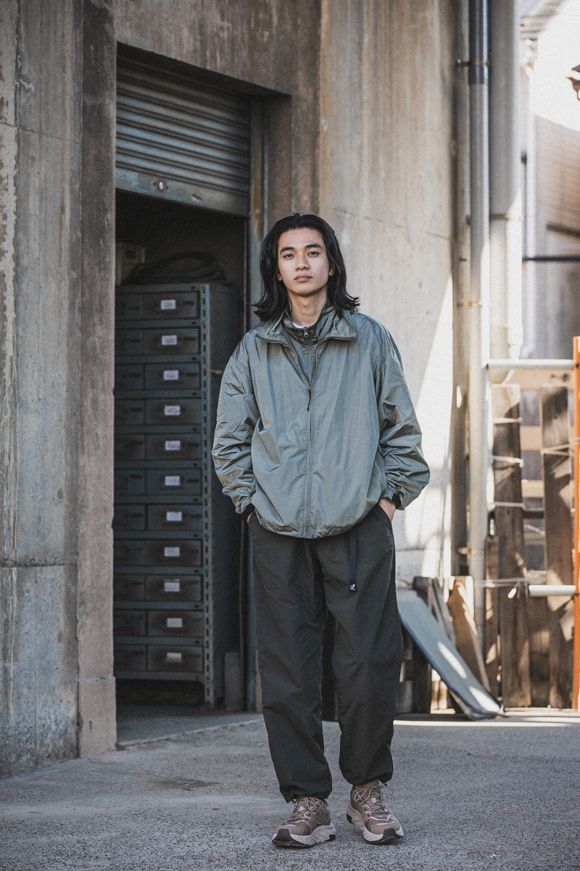 LOWERCASE / GRAMICCI NYLON TRACK PANTS-