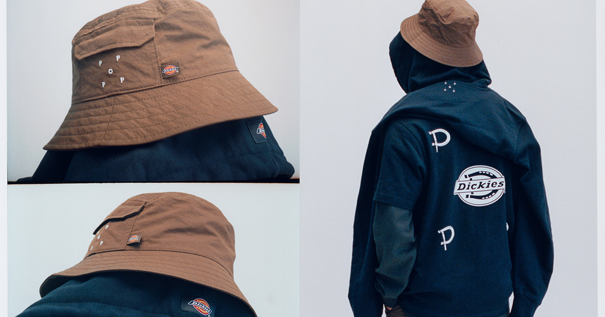 Dickies × POP TRADING COMPANYが3月25日に発売