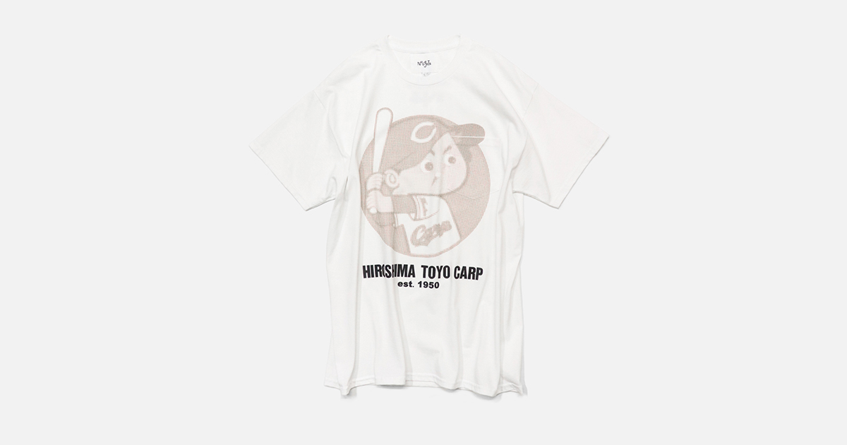 Charcoal TOKYO × NuGgETS × 広島東洋カープのポケットTシャツ