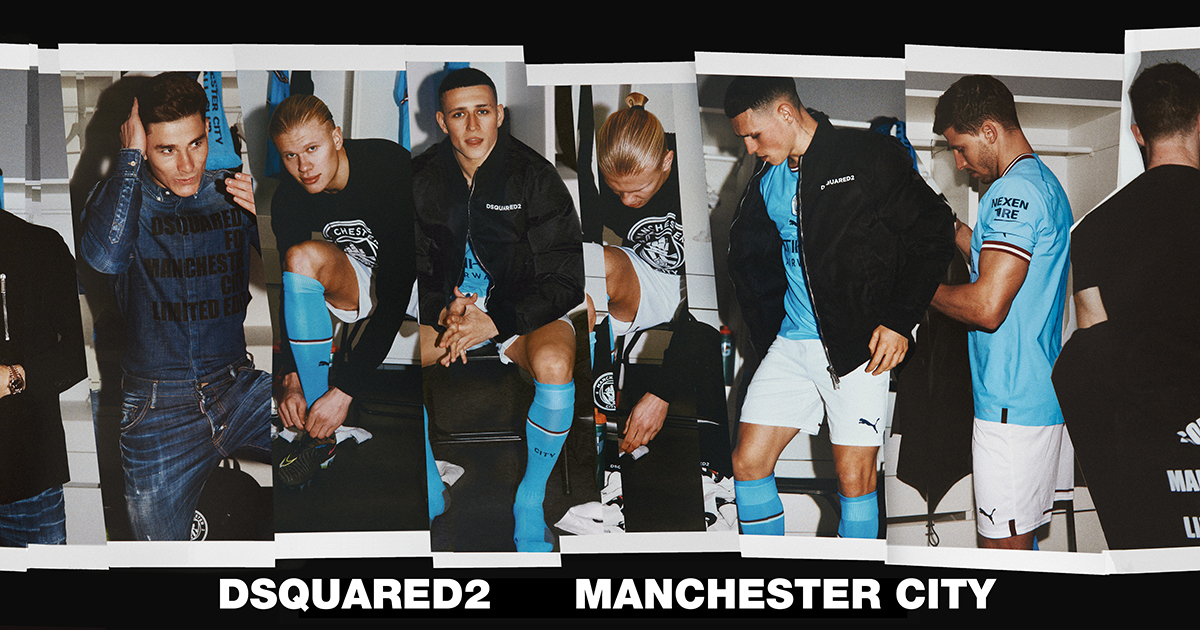 DSQUARED2 FOR MANCHESTER CITYが発売開始
