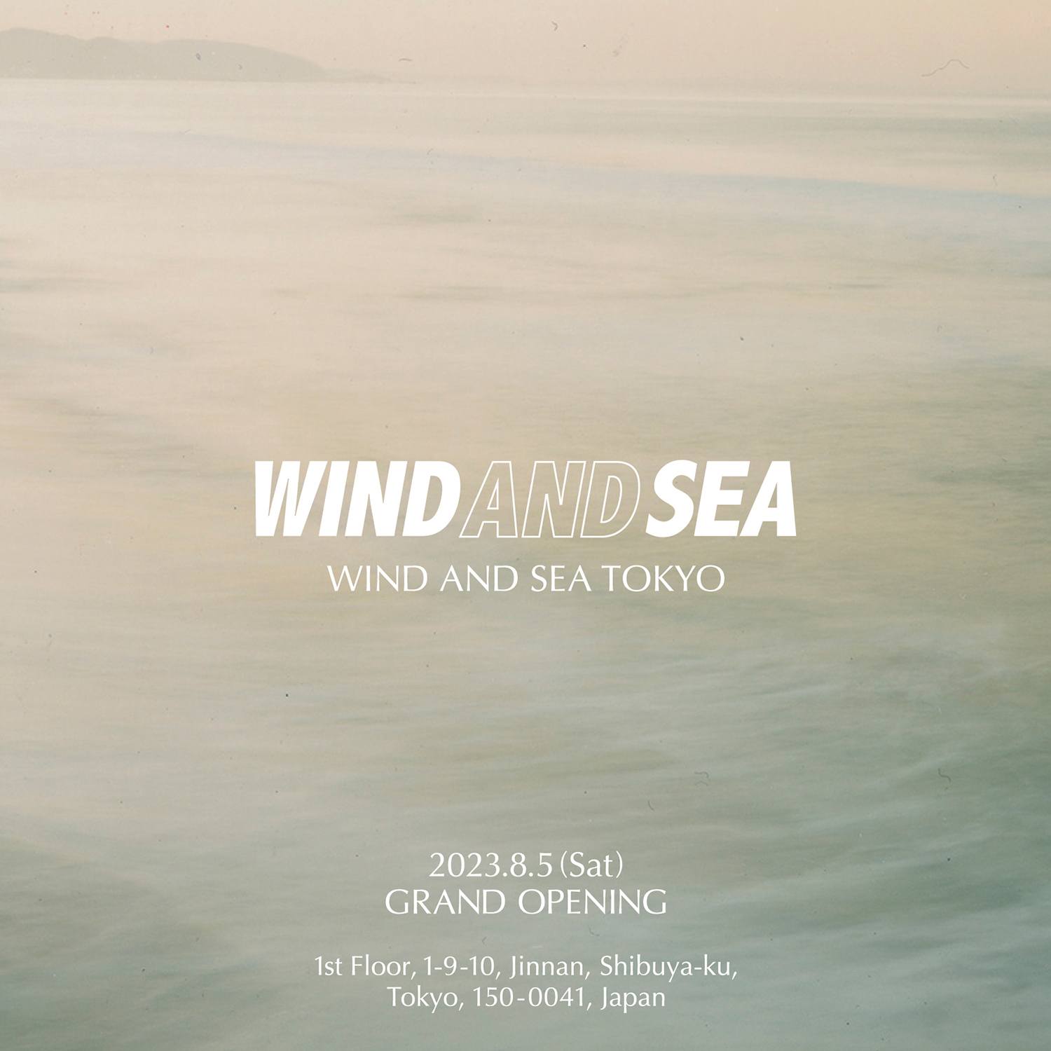 WIND AND SEAの旗艦店がファイヤー通りに移転オープン