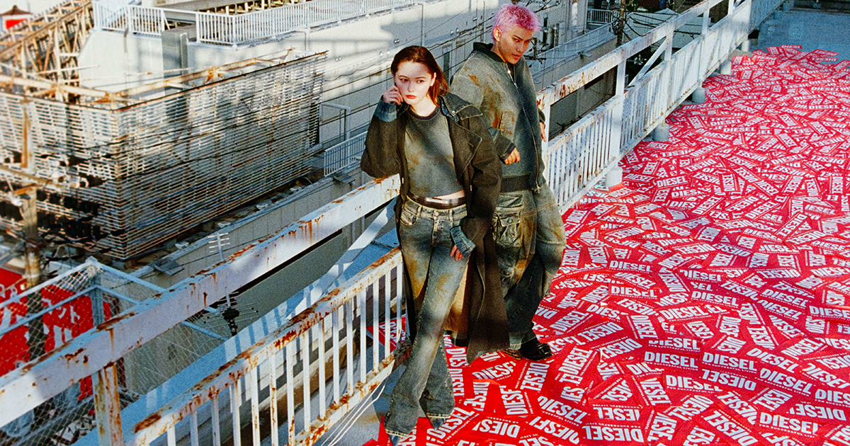 クラフトマンシップとデニムの知識を現代の美学に反映させたDIESELの