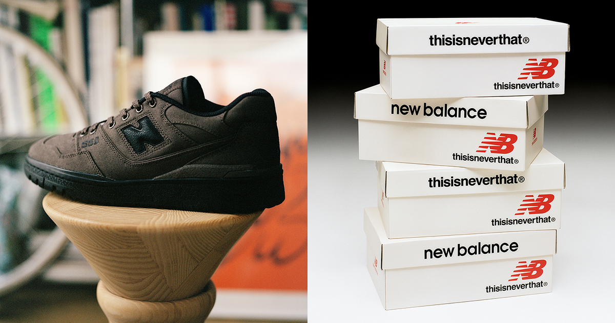 thisisneverthat × New Balanceの『550』