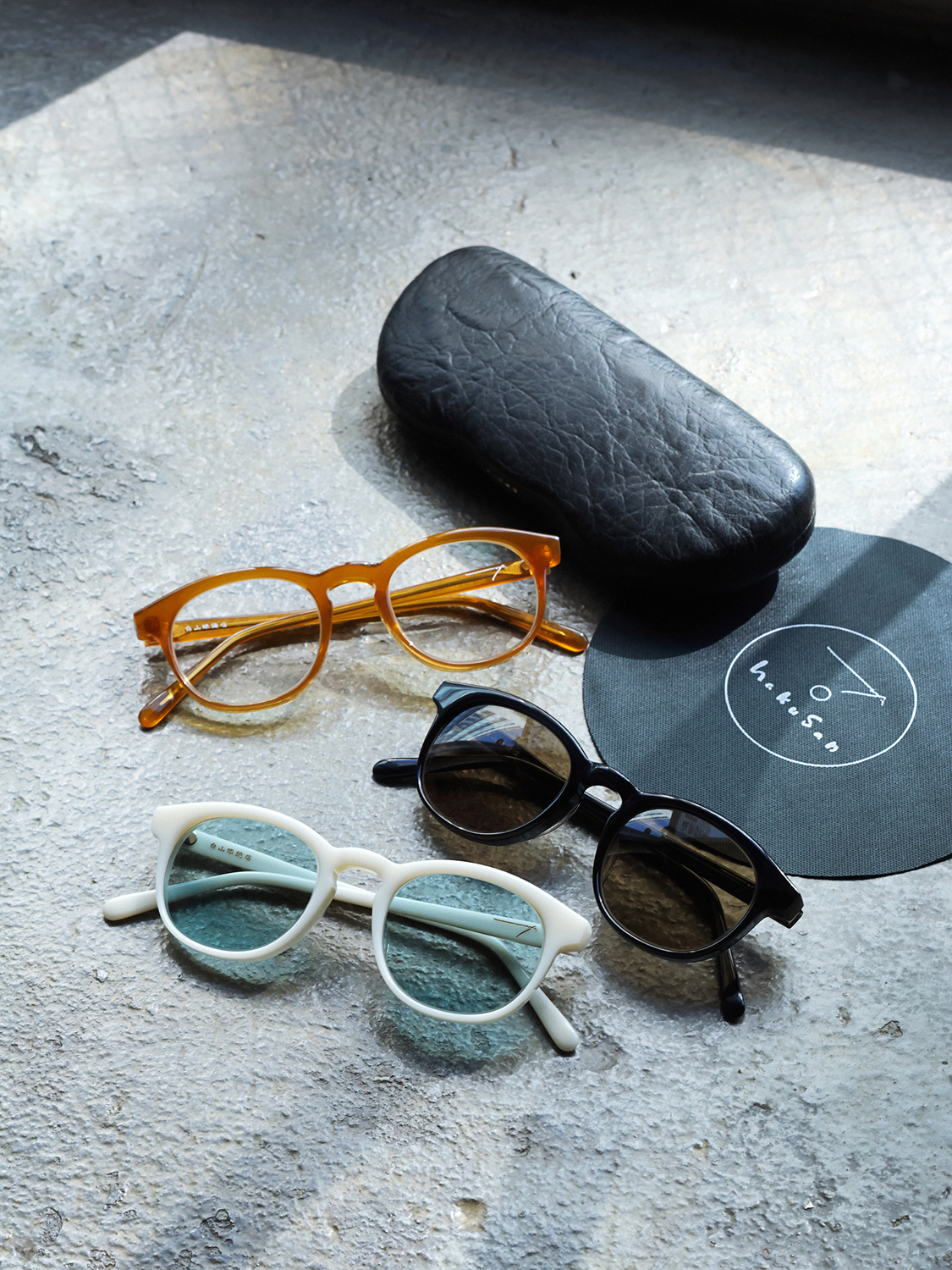 白山眼鏡店とT.O.Pによるコラボレーションアイウェアが1104本限定で発売