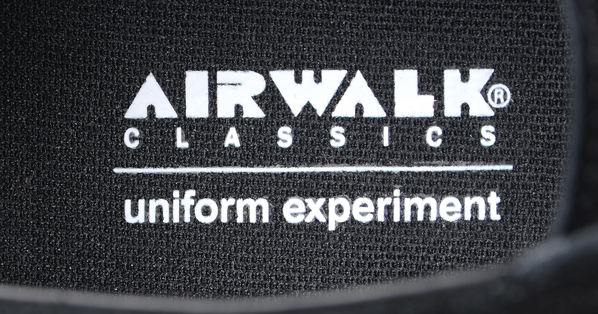 uniform experiment × AIRWALKのリップルブーツ