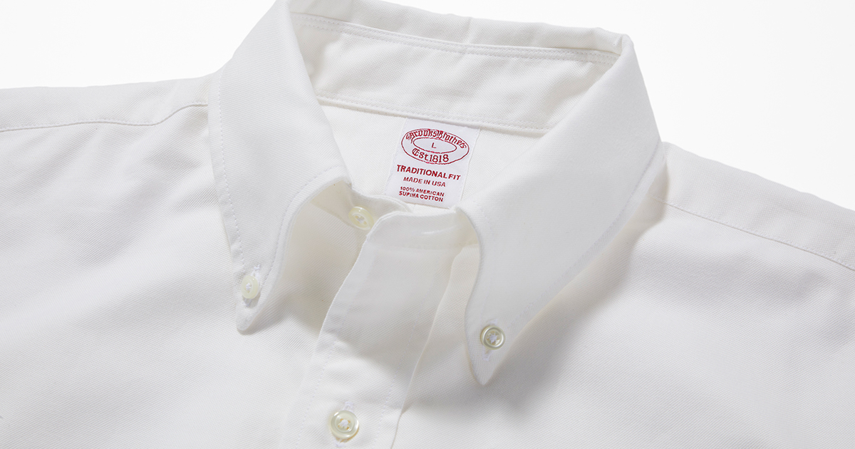 Brooks Brothers × INDIVIDUALIZED SHIRTSのアメリカ製ポロカラーシャツ