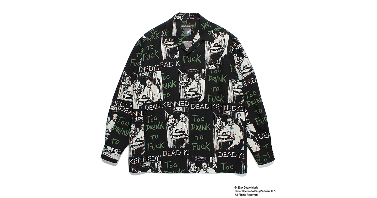 WACKO MARIA × Dead Kennedysが9月30日に発売