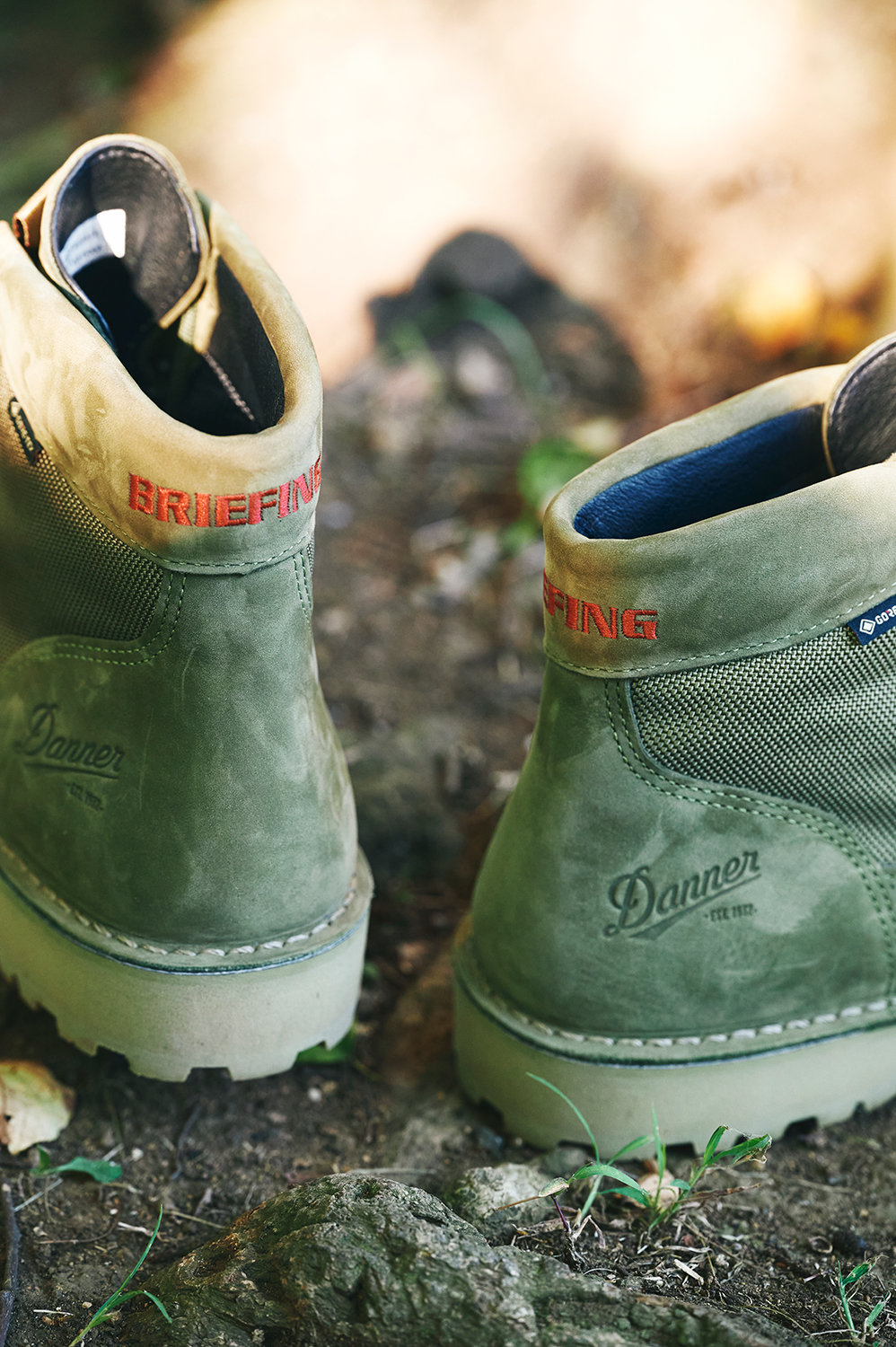 Danner × BRIEFINGのコラボレーションシューズ第2弾